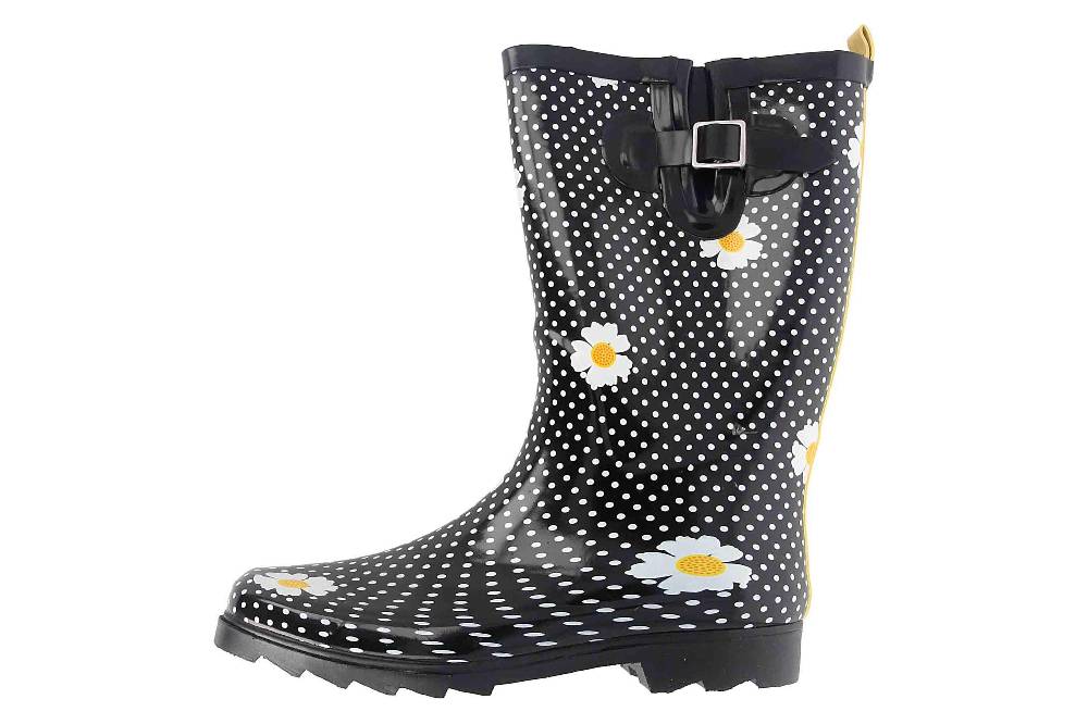 schuhplus Gummistiefel in Übergrößen Blau Simone-Blau große Damenschuhe