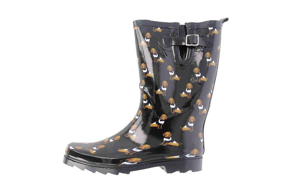 schuhplus Gummistiefel in Übergrößen Blau Simone-Blau große Damenschuhe