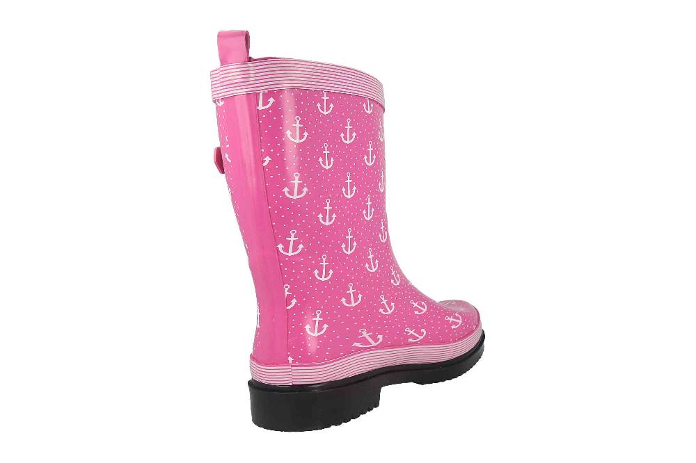 Schuhplus Gummistiefel In Übergrößen Gelb Marleen-Gelb-Weiß Große Damenschuhe