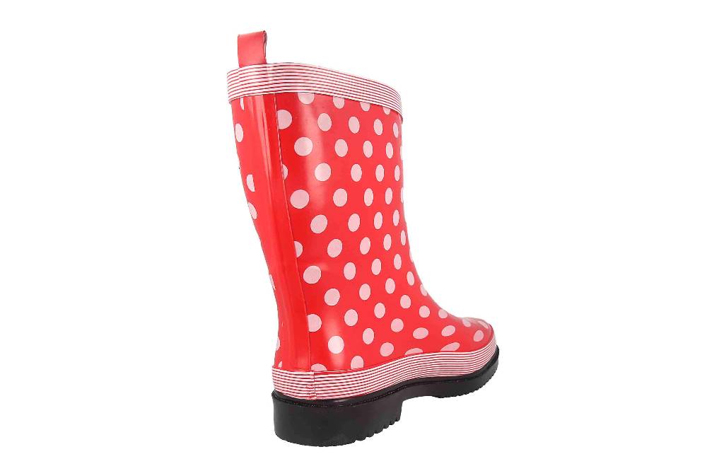 Schuhplus Gummistiefel In Übergrößen Hellrot Dorin-k-Hellrot Große Damenschuhe