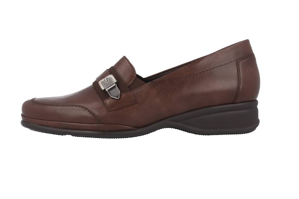 Semler Slipper In Übergrößen Braun R1205-012-045 Große Damenschuhe