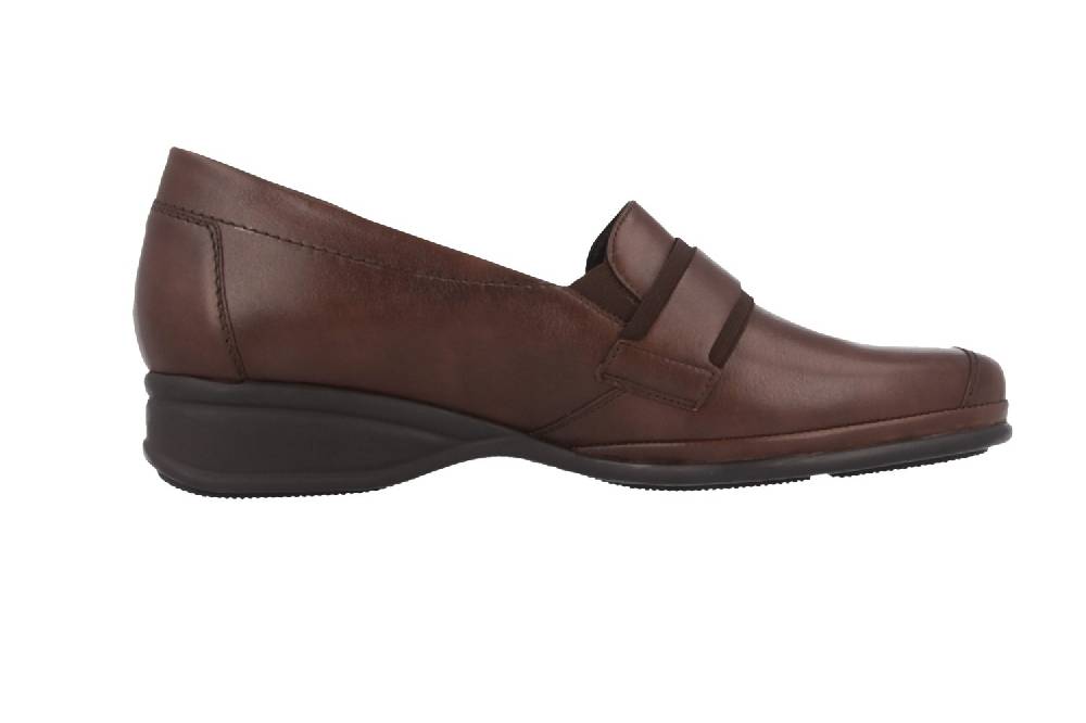 Semler Slipper In Übergrößen Braun R1205-012-045 Große Damenschuhe