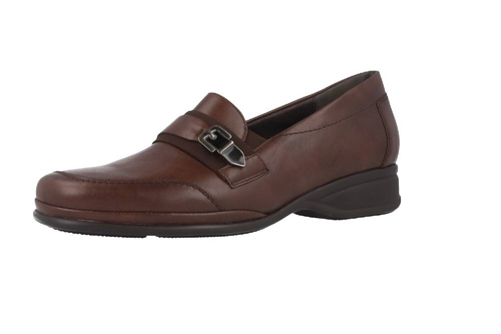 Semler Slipper in Übergrößen Braun R1205-012-045 große Damenschuhe