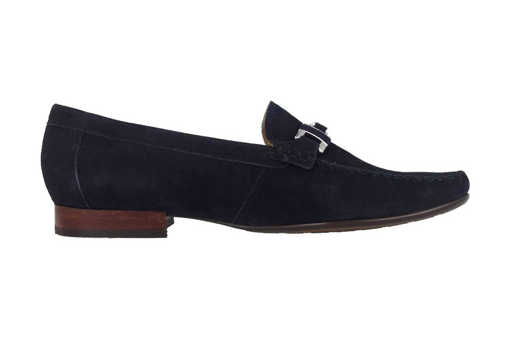 Sioux Cambria Slipper In Übergrößen Blau 63141 Große Damenschuhe