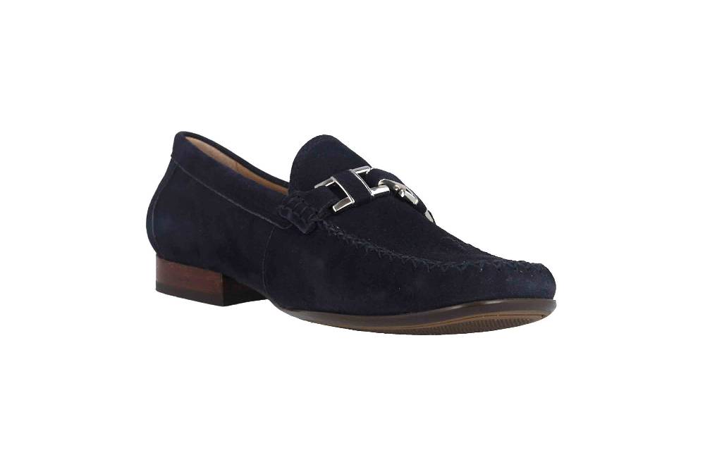 Sioux Cambria Slipper In Übergrößen Blau 63141 Große Damenschuhe