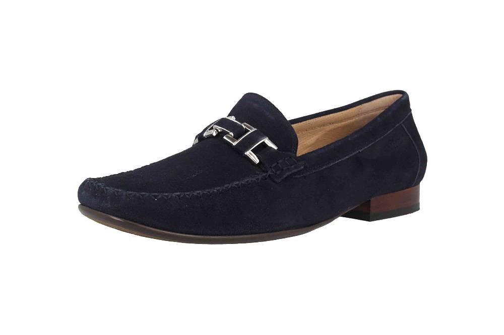 Sioux Cambria Slipper In Übergrößen Blau 63141 Große Damenschuhe