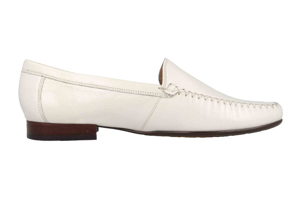 Sioux Campina Slipper In Übergrößen Weiss 63103 Große Damenschuhe