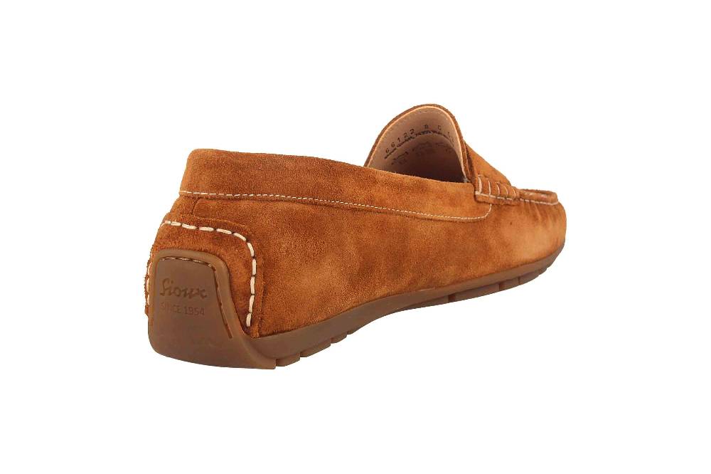 Sioux CARMONA-700 Mokassin In Übergrößen Braun 66122 Große Damenschuhe