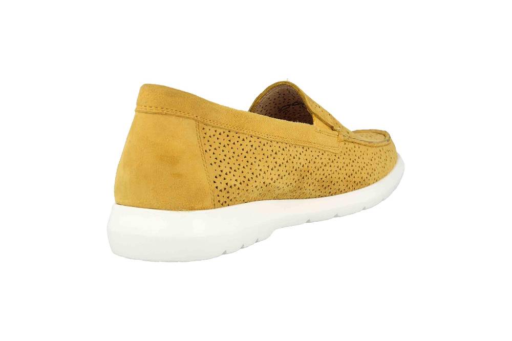 Sioux CORTIZIA-713-H Slipper In Übergrößen Gelb 64903 Große Damenschuhe
