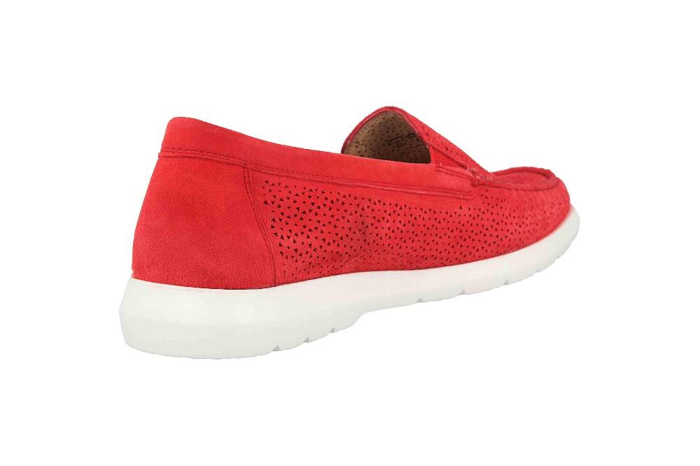 Sioux CORTIZIA-713-H Slipper In Übergrößen Rot 64902 Große Damenschuhe