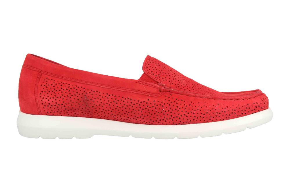 Sioux CORTIZIA-713-H Slipper In Übergrößen Rot 64902 Große Damenschuhe