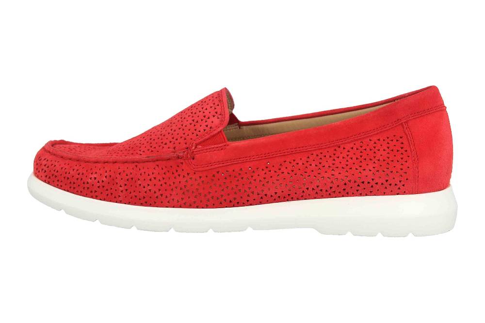 Sioux CORTIZIA-713-H Slipper in Übergrößen Rot 64902 große Damenschuhe