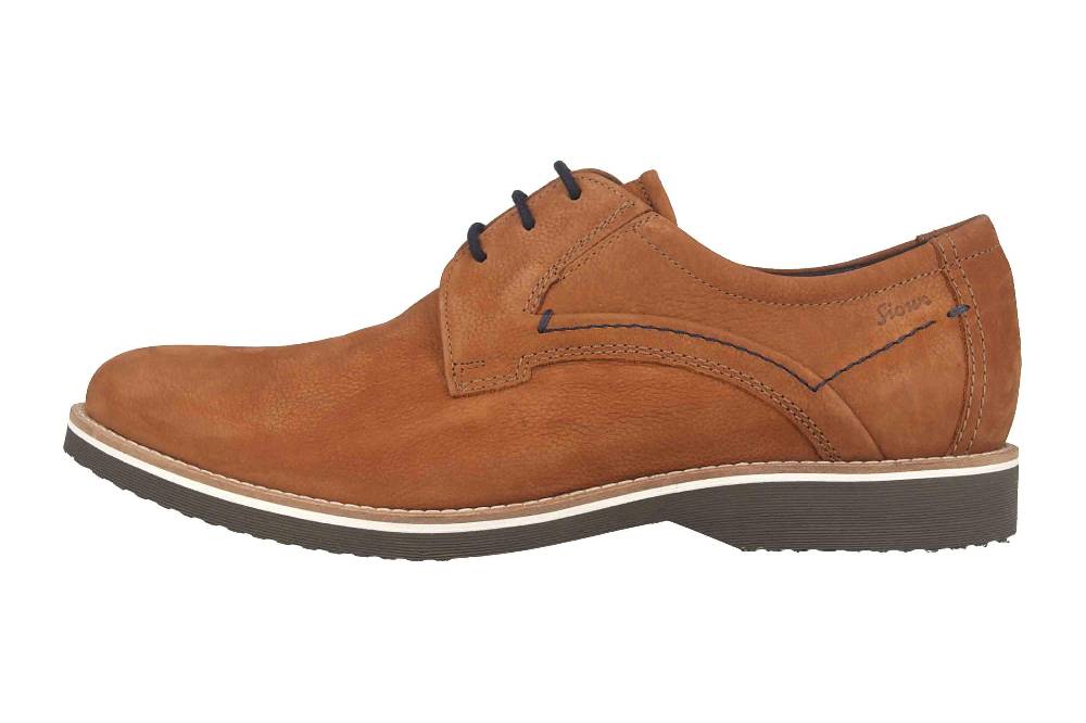 Sioux DILIP-707-H Halbschuhe in Übergrößen Braun 37795 große Herrenschuhe