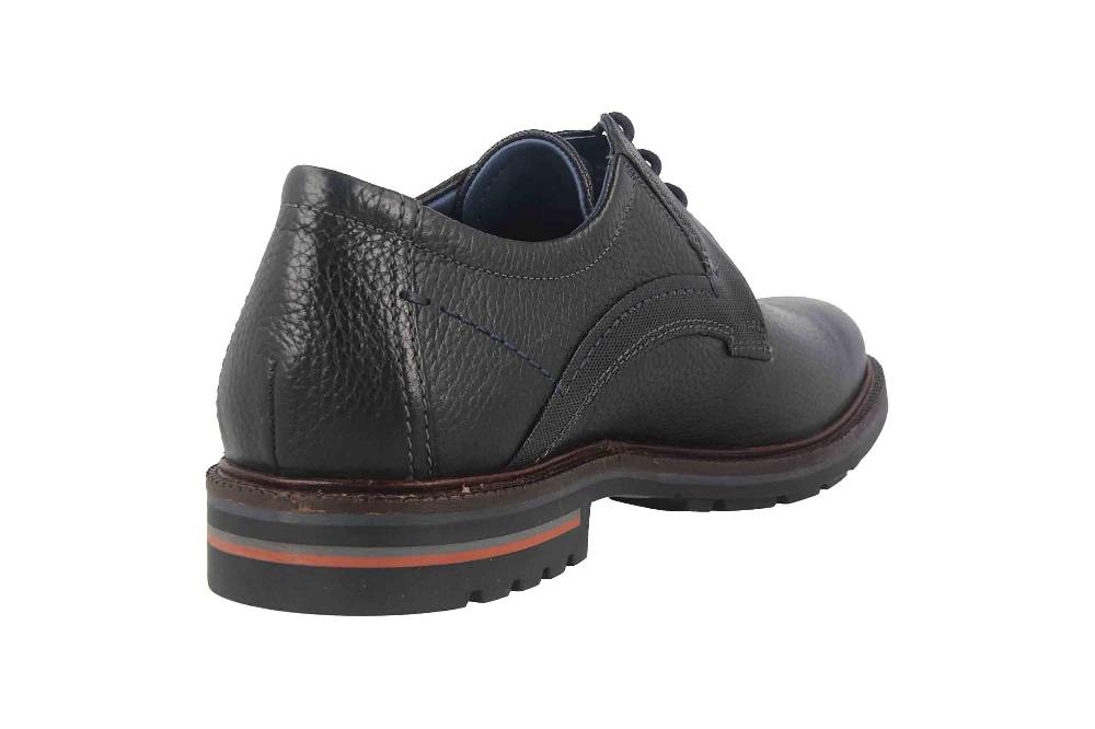 Sioux Dilip-707-H Halbschuhe In Übergrößen Schwarz 38401 Große Herrenschuhe