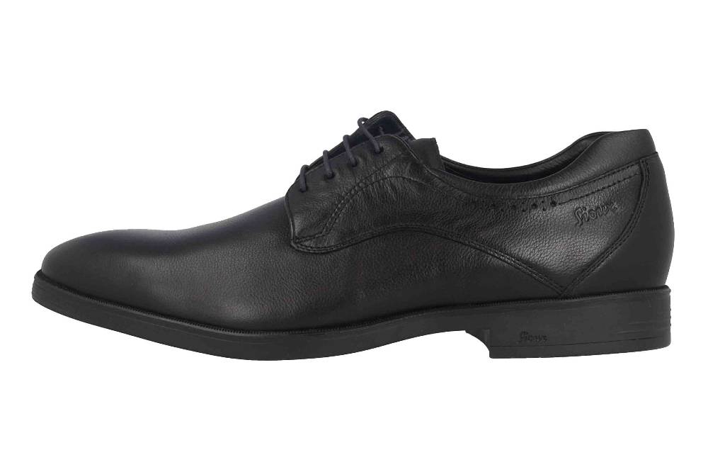 Sioux Forello-XL Halbschuhe in Übergrößen Schwarz 34340 große Herrenschuhe