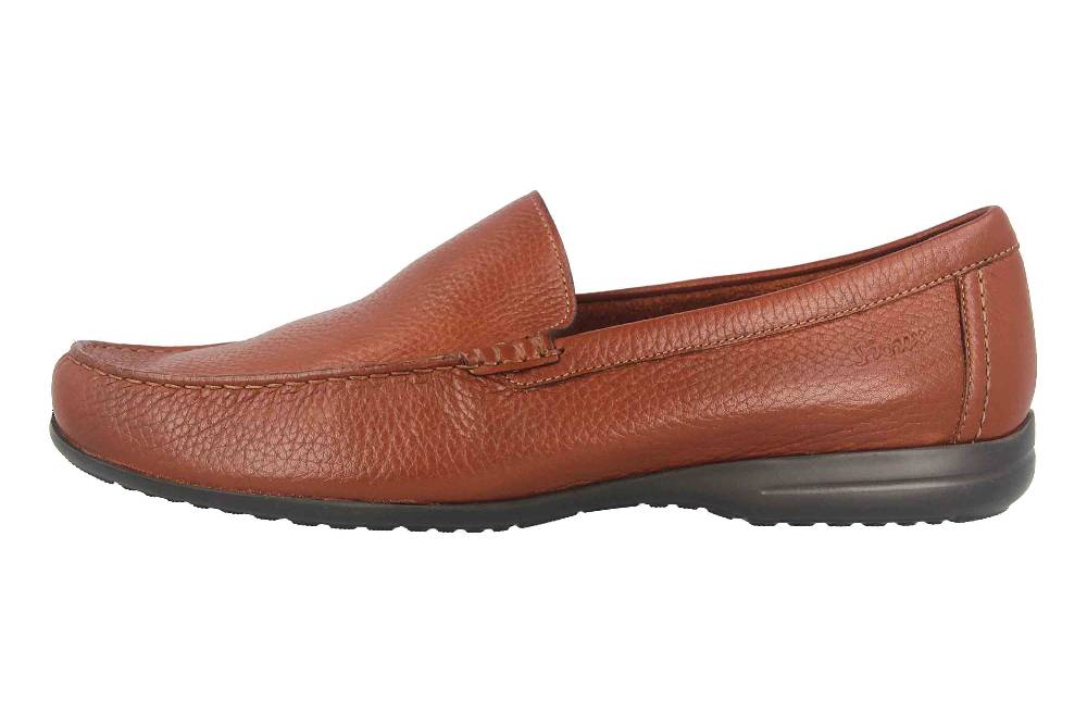Sioux GILLES-H Mokassin in Übergrößen Braun 38651 große Herrenschuhe