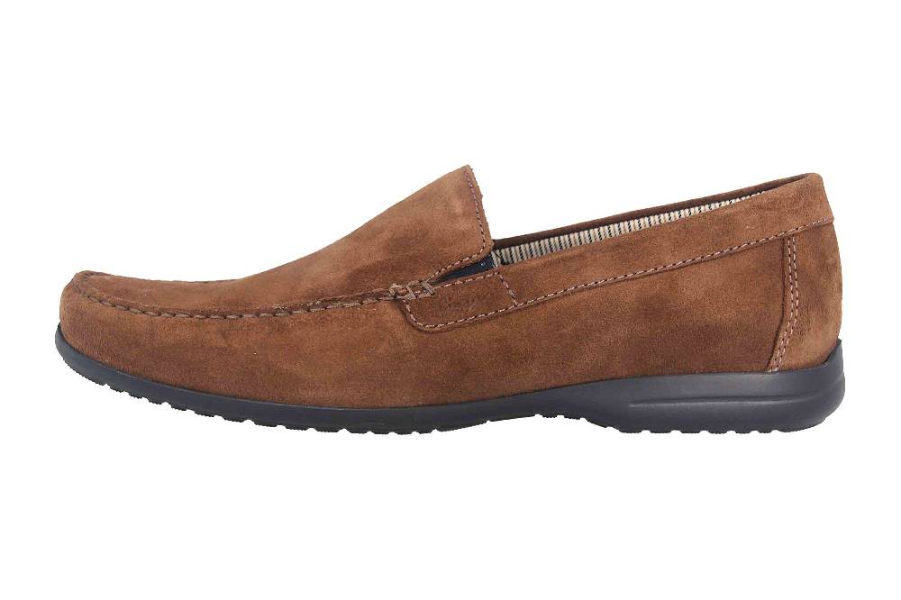 Sioux GIUMELO-700-H Mokassin in Übergrößen Braun 38662 große Herrenschuhe