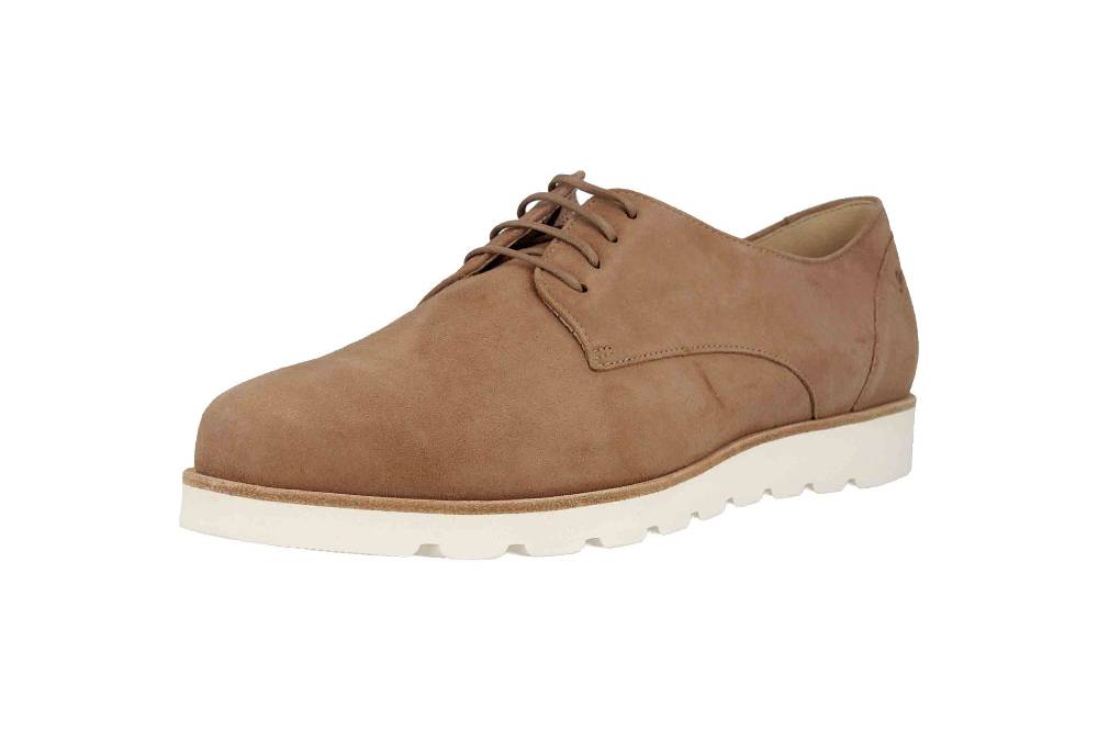 Sioux Meredith-700-XL Halbschuhe In Übergrößen Beige 63603 Große Damenschuhe