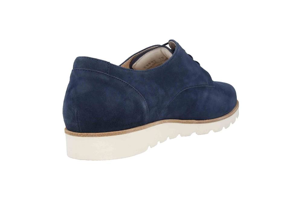 Sioux Meredith-700-XL Halbschuhe In Übergrößen Blau 63602 Große Damenschuhe