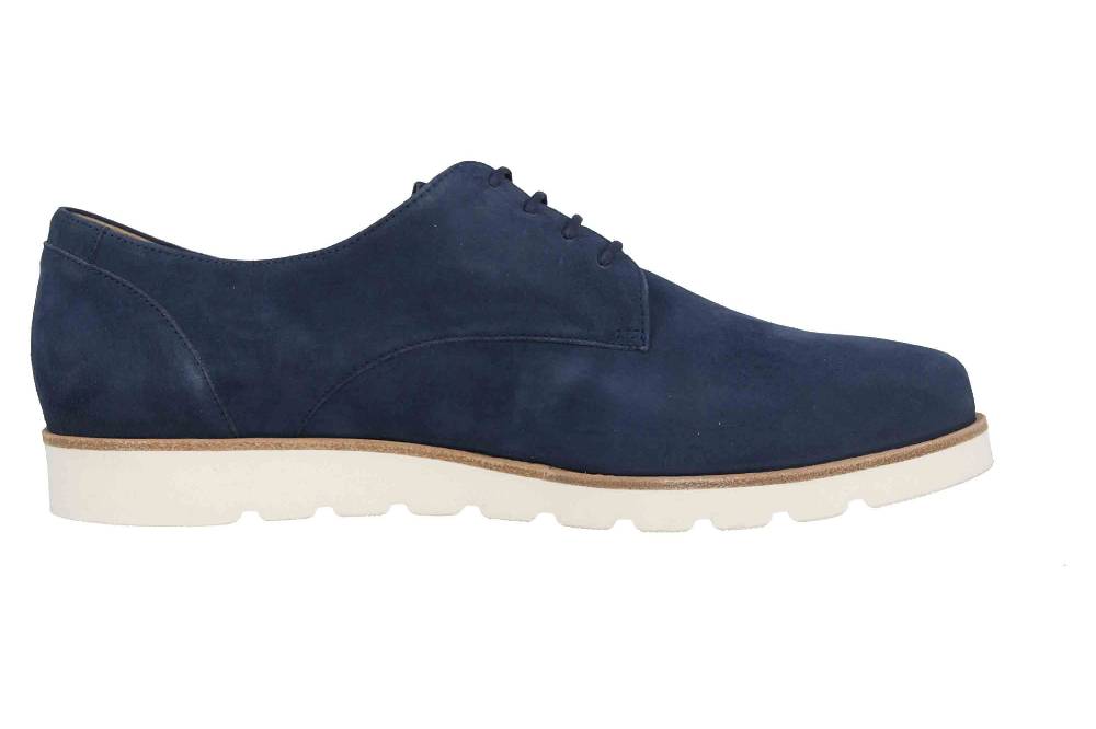 Sioux Meredith-700-XL Halbschuhe In Übergrößen Blau 63602 Große Damenschuhe