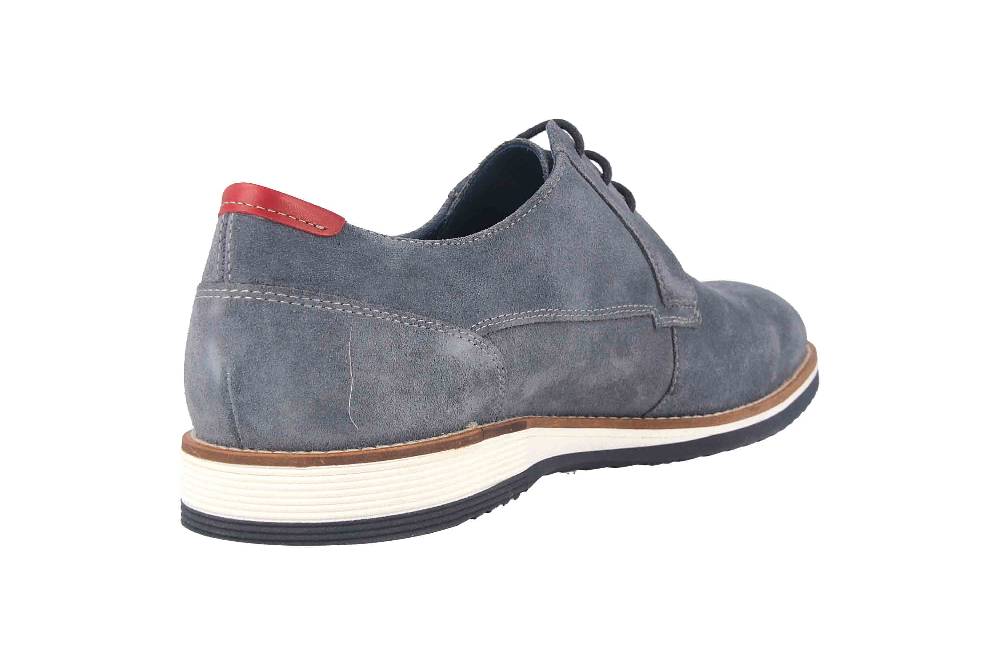 Sioux QUINTERO-709-H Halbschuhe In Übergrößen Blau 38852 Große Herrenschuhe