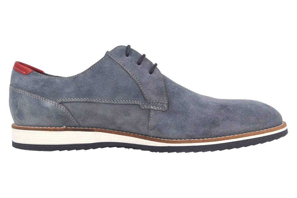 Sioux QUINTERO-709-H Halbschuhe In Übergrößen Blau 38852 Große Herrenschuhe