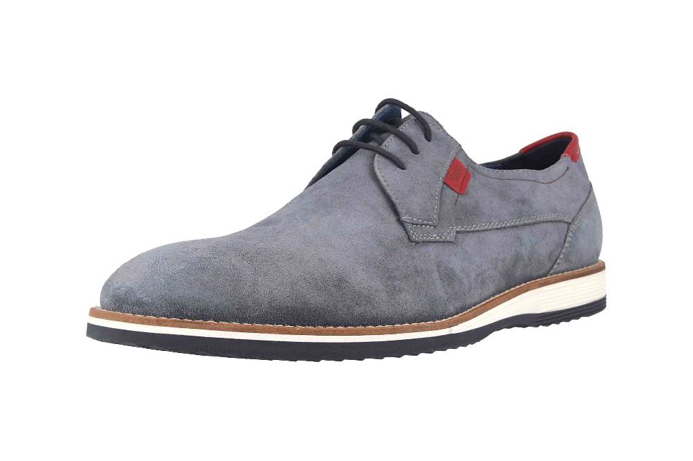 Sioux QUINTERO-709-H Halbschuhe In Übergrößen Blau 38852 Große Herrenschuhe