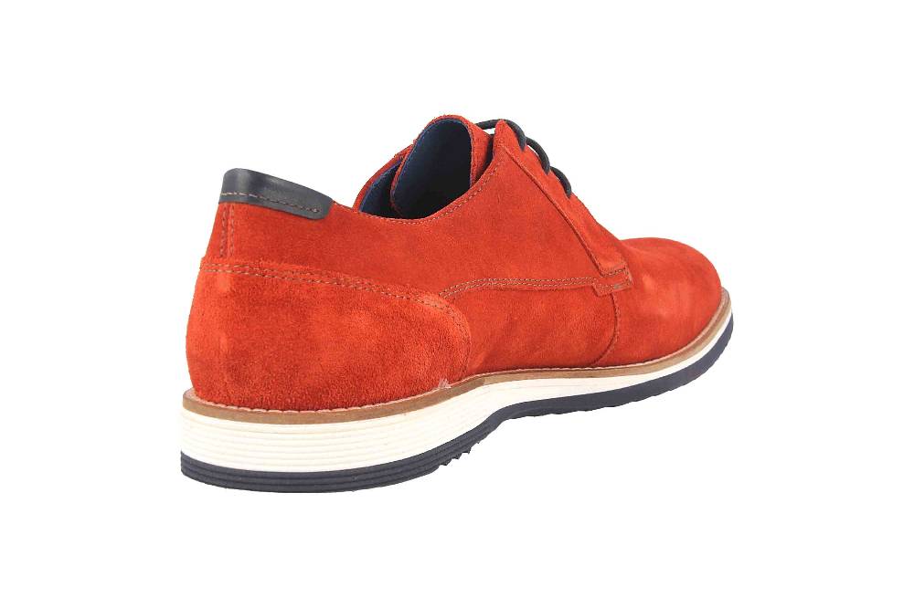 Sioux QUINTERO-709-H Halbschuhe In Übergrößen Rot 38851 Große Herrenschuhe