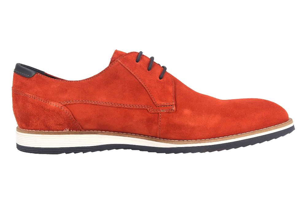 Sioux QUINTERO-709-H Halbschuhe In Übergrößen Rot 38851 Große Herrenschuhe