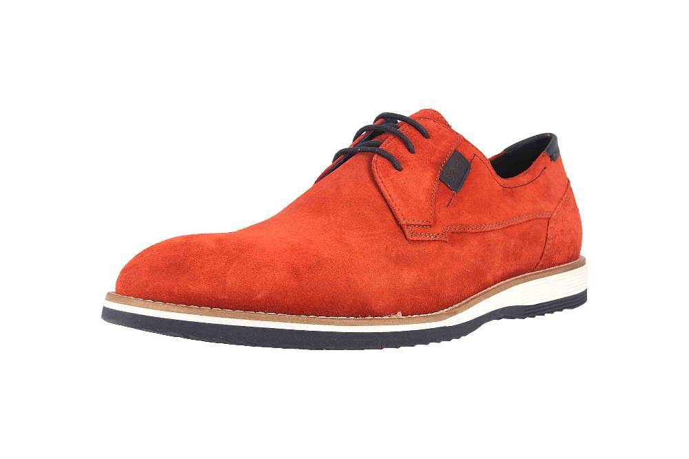 Sioux QUINTERO-709-H Halbschuhe In Übergrößen Rot 38851 Große Herrenschuhe