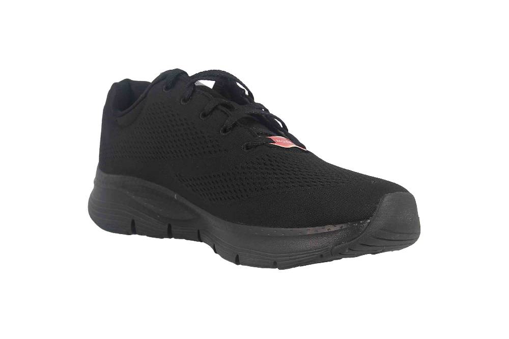 Skechers ARCH FIT BIG APPEAL Sneaker In Übergrößen Schwarz 149057 BBK Große Damenschuhe