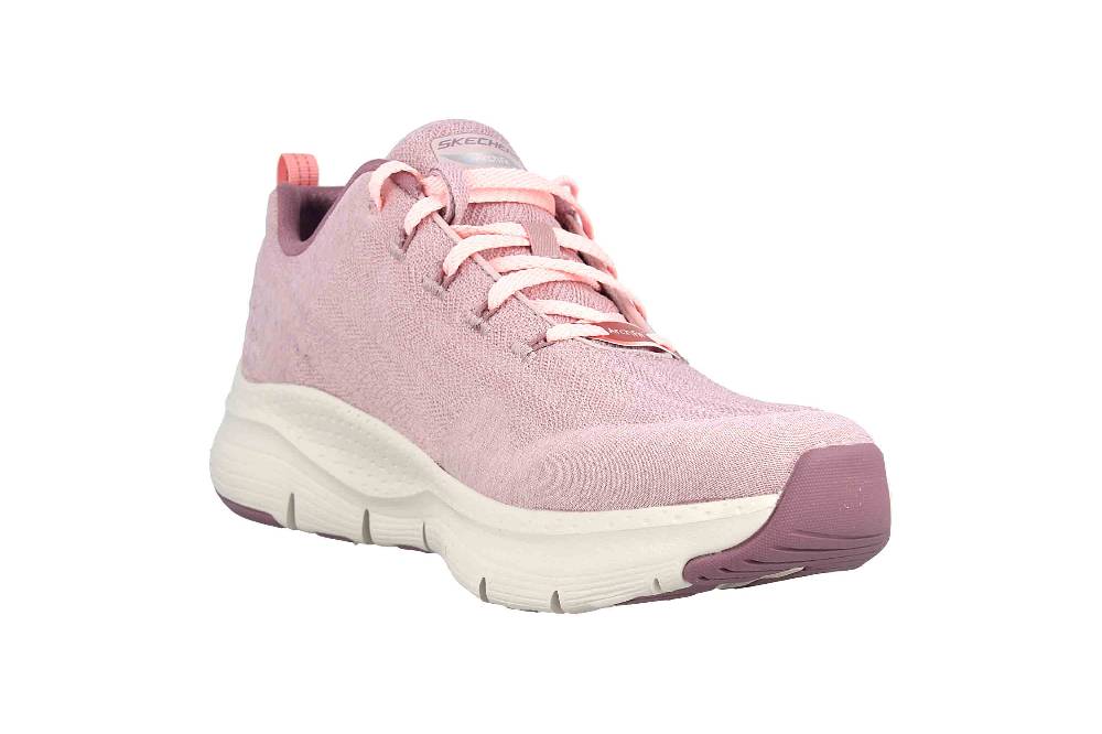 Skechers ARCH FIT COMFY WAVE Sneaker In Übergrößen Violett 149414 MVE Große Damenschuhe