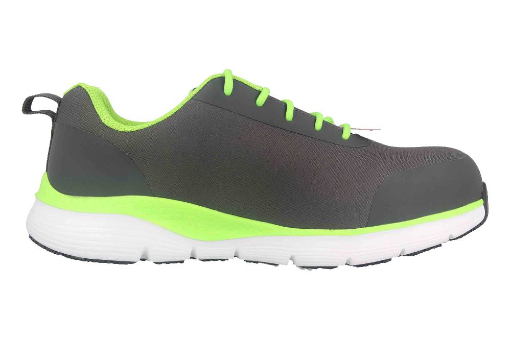 Skechers ARCH FIT SR RINGSTAP Arbeitsschuhe In Übergrößen Grau 200086EC CCLM Große Herrenschuhe