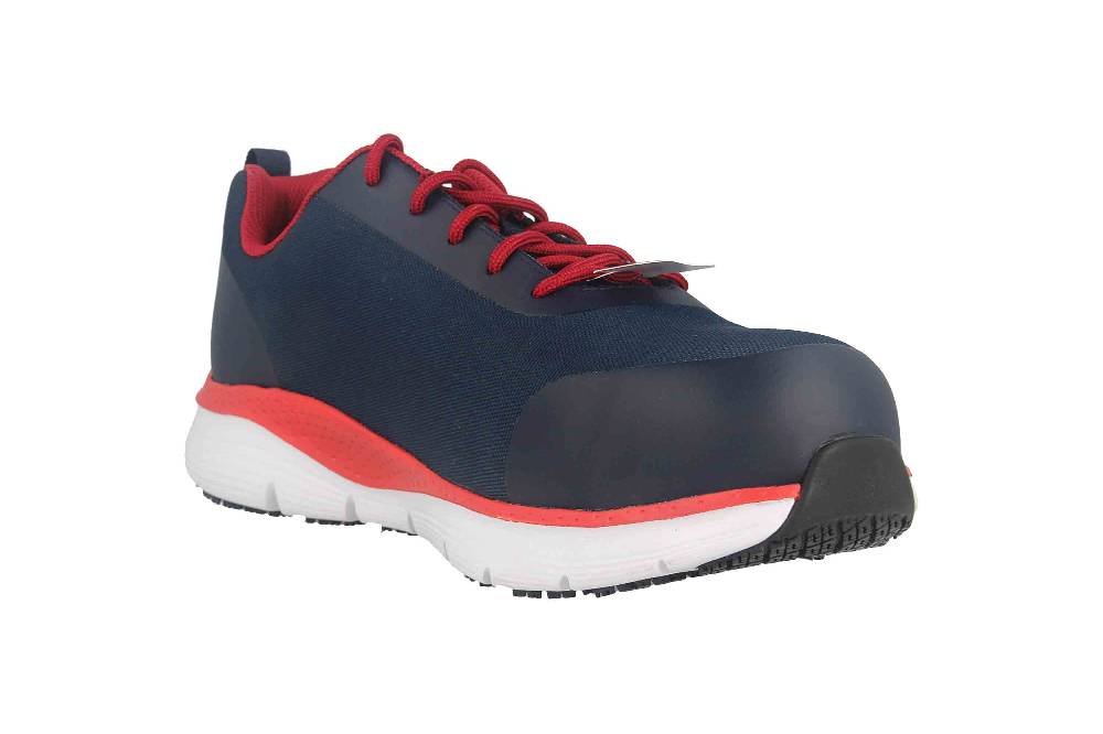 Skechers ARCH FIT SR RINGSTAP Arbeitsschuhe In Übergrößen Blau 200086EC NVRD Große Herrenschuhe