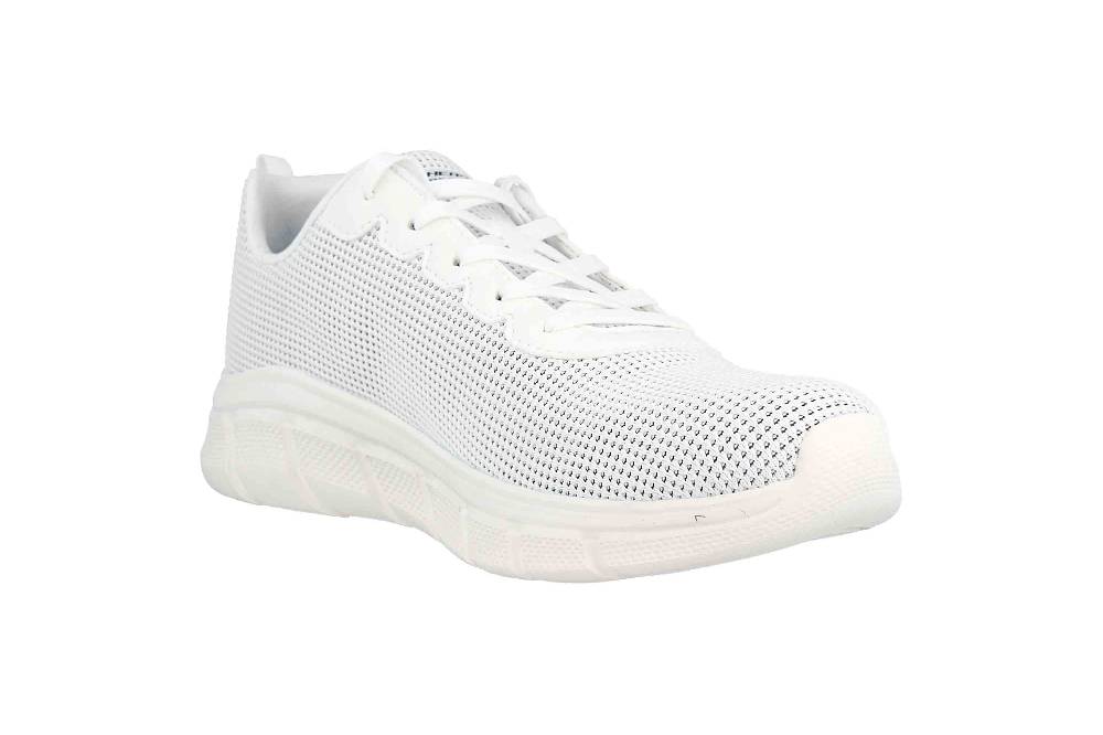 Skechers BOBS B FLEX VISIONARY ESSENCE Sneaker In Übergrößen Weiß 117346 WHT Große Damenschuhe