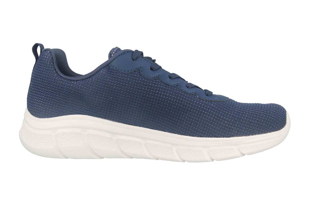 Skechers BOBS B FLEX VISIONARY ESSENCE Sneaker In Übergrößen Blau 117346 NVY Große Damenschuhe