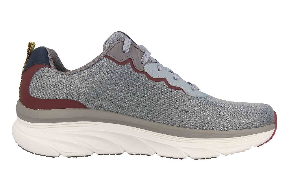 Skechers D'LUX WALKER SCRAMBLER Sneaker In Übergrößen Mehrfarbig 232264 MULT Große Herrenschuhe