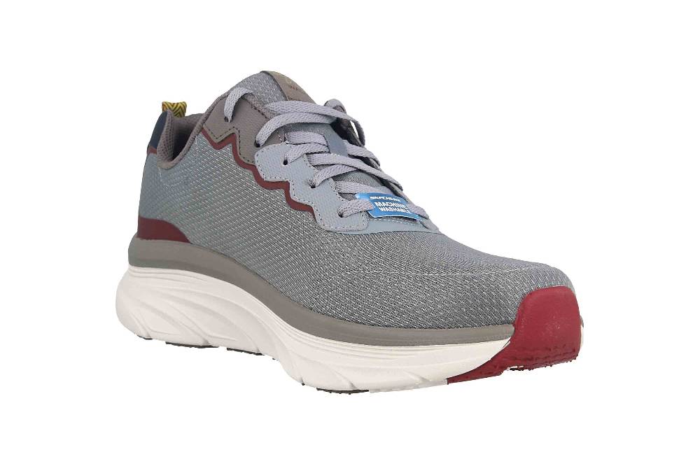 Skechers D'LUX WALKER SCRAMBLER Sneaker In Übergrößen Mehrfarbig 232264 MULT Große Herrenschuhe