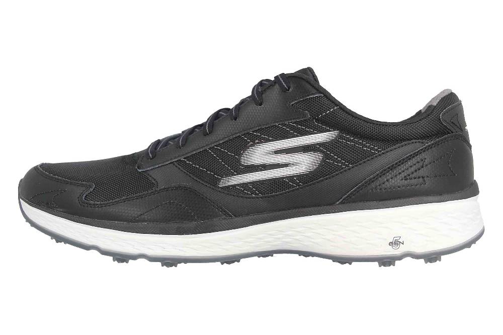 Skechers Fairway Plus Fit Sportschuhe / Golfschuhe in Übergrößen Schwarz 54525 BKW große Herrenschuhe