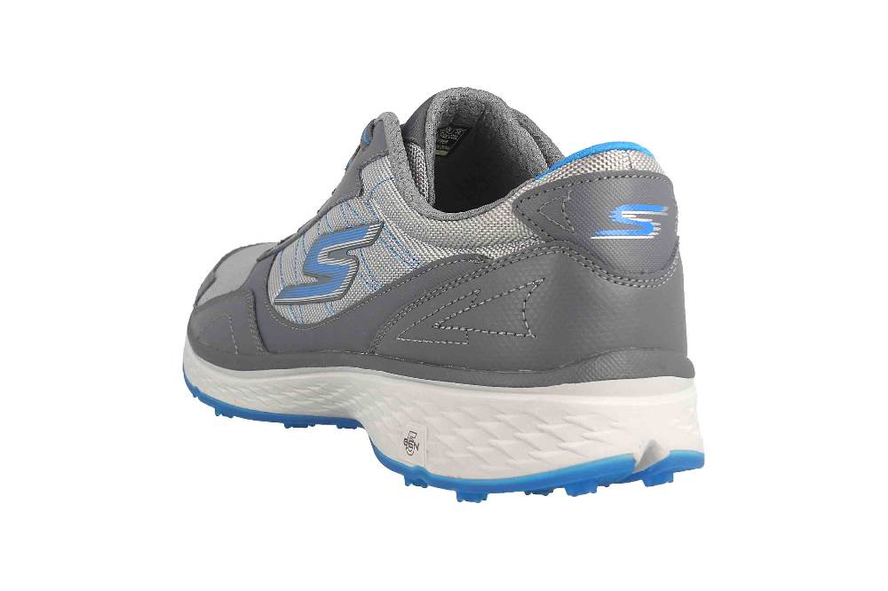 Skechers Fairway Plus Fit Sportschuhe In Übergrößen Grau 54525 CCBL Große Herrenschuhe