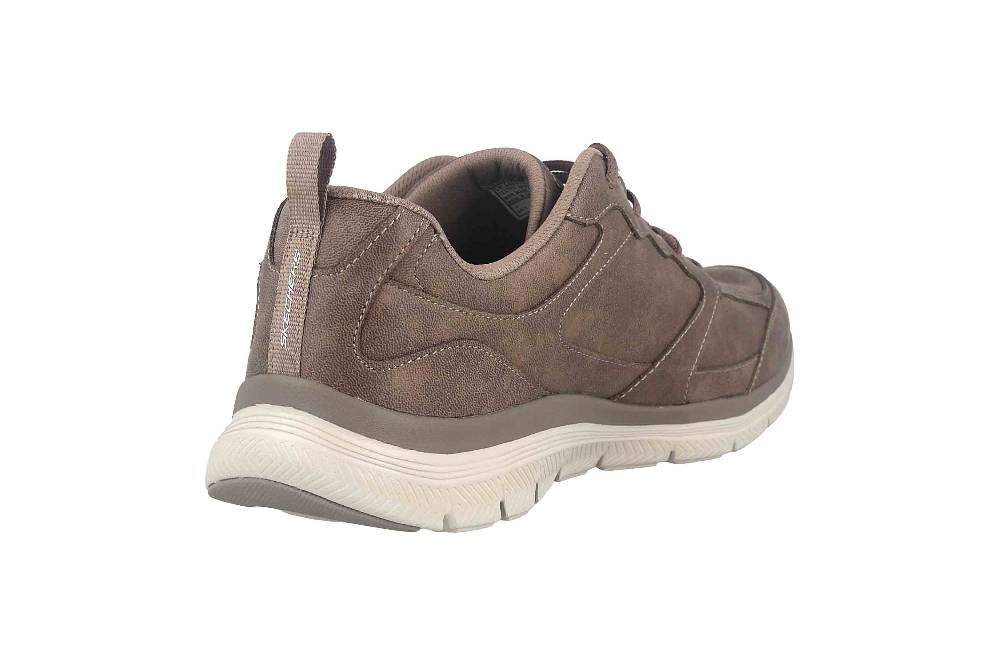 Skechers FLEX APPEAL 4.0 Sneaker In Übergrößen Braun 149573 DKTP Große Damenschuhe