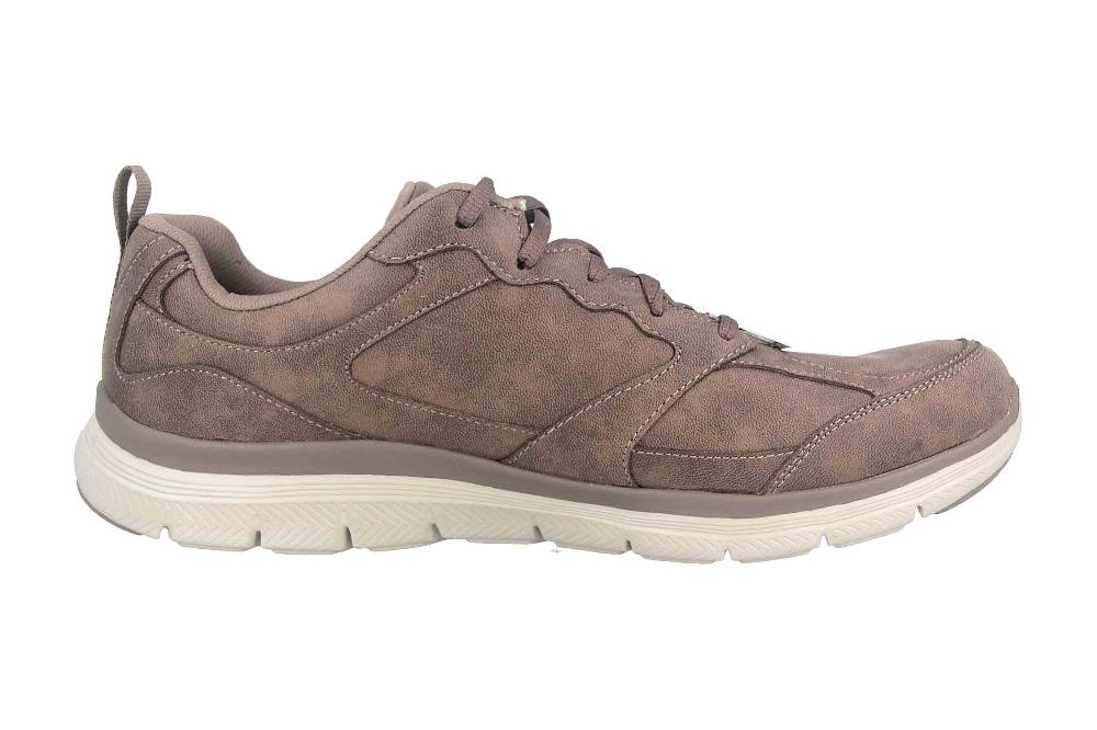 Skechers FLEX APPEAL 4.0 Sneaker In Übergrößen Braun 149573 DKTP Große Damenschuhe