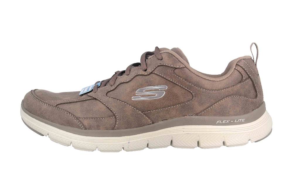 Skechers FLEX APPEAL 4.0 Sneaker in Übergrößen Braun 149573 DKTP große Damenschuhe