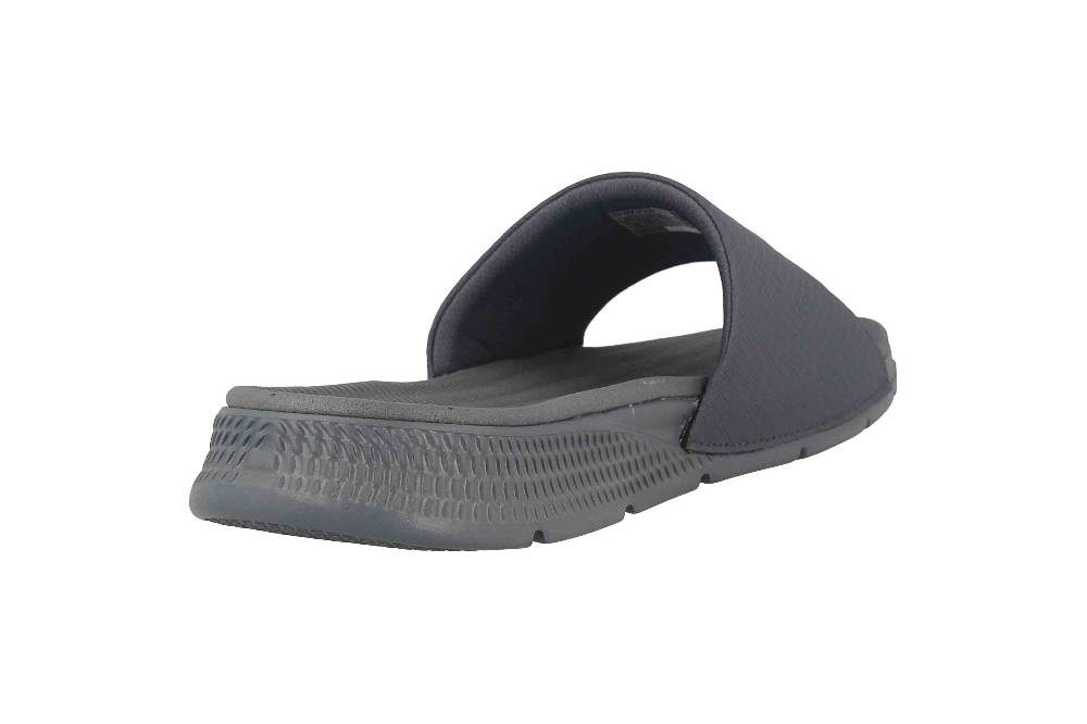 Skechers GO CONSISTENT SANDAL HALO Badesandalen In Übergrößen Grau 229032 CCOR Große Herrenschuhe