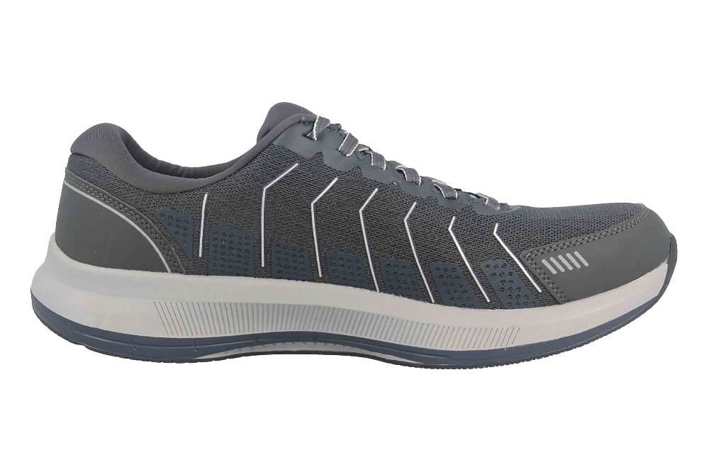 Skechers GO RUN PULSE ALANINE Sportschuhe In Übergrößen Grau 220097 CCNV Große Herrenschuhe