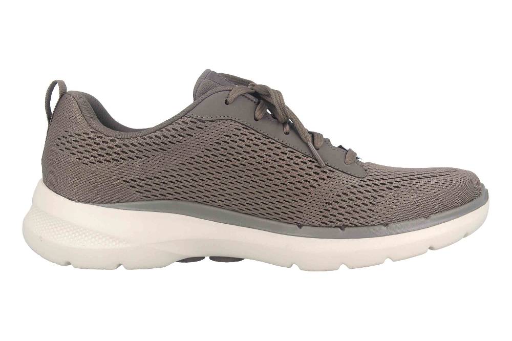 Skechers GO WALK 6 AVALO Sneaker In Übergrößen Grau 216209 TPE Große Herrenschuhe