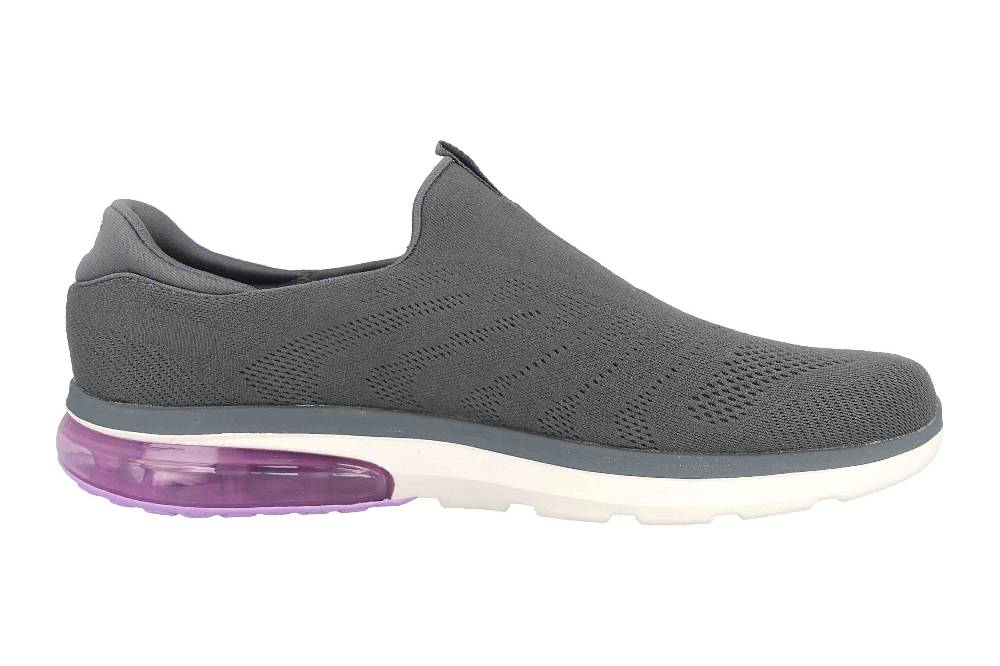 Skechers GO WALK AIR 2.0 SKY MOTION Sneaker In Übergrößen Grau 124351 CCMT Große Damenschuhe