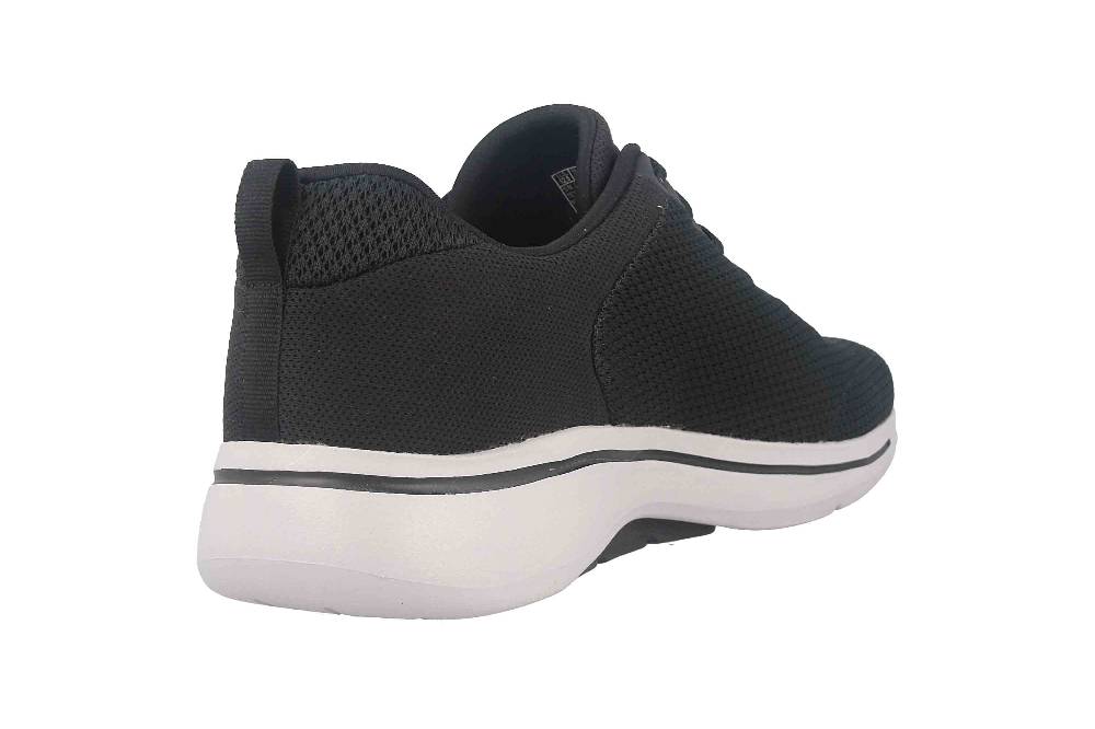 Skechers GO WALK ARCH FIT CLASSIC Sneaker In Übergrößen Schwarz 216135 BLK Große Herrenschuhe