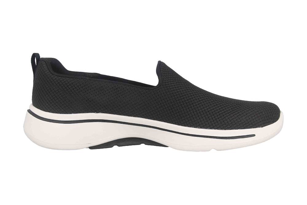 Skechers GO WALK ARCH FIT GRATEFUL Sportschuhe In Übergrößen Schwarz 124401 BKW Große Damenschuhe