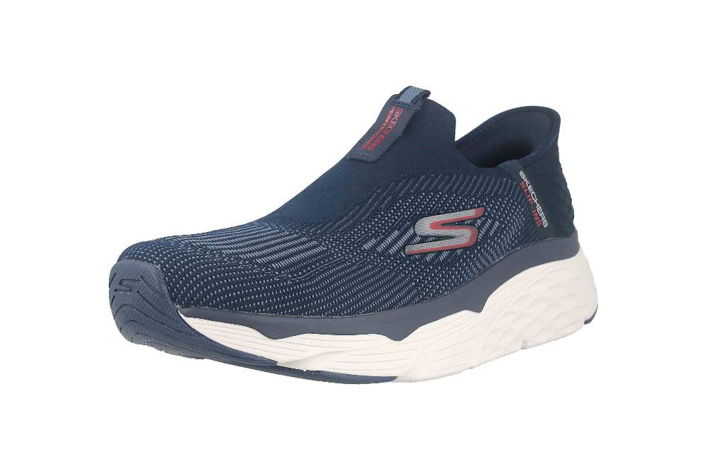 Skechers GO WALK ARCH FIT HANDS FREE Sportschuhe In Übergrößen Blau 216259 NVY Große Herrenschuhe